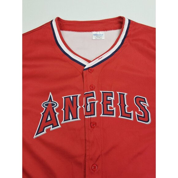 Los Angeles Anaheim Angels Sixth Man XL Italian Heritage Night Baseball Jersey - Picture 10 of 10